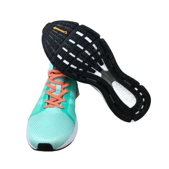 Adidas Adizero Tempo Size 10 Running Shoes Sneakers Green Workout Comfort - Picture 5 of 8